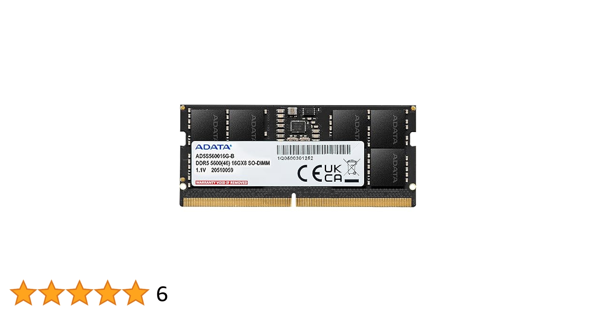 Amazon.in: Buy ADATA Premier 16GB DDR5 5600MHz Laptop RAM